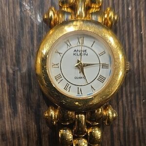 Anne Klein Gold Accent Watch